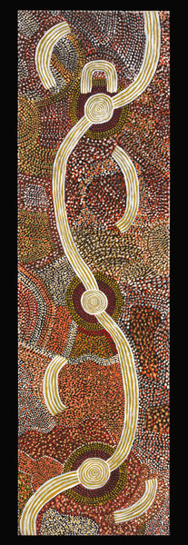 Dreaming of MatjadjiThis artwork was part of a special slideshow feature for the exhibition Papunya Painting: Out of the Desert at the Australian Museum