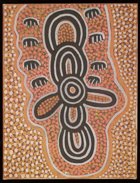 Flying DingoesThis artwork was part of a special slideshow feature for the exhibition Papunya Painting: Out of the Desert at the Australian Museum