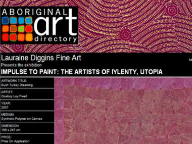 Impulse to Paint: The Artists of Iylenty Utopia