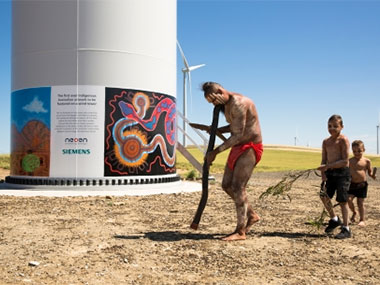 Local Aborigines Back SA Windfarm