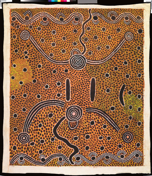 YawalyurruThis artwork was part of a special slideshow feature for the exhibition Papunya Painting: Out of the Desert at the Australian Museum